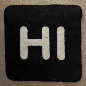 “HI” mini Welcome Rug!!